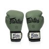 Gants de boxe d'entraînement Fairtex F-Day vert 100% cuir