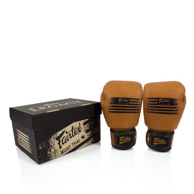 Gants de boxe d'entraînement Fairtex Legacy 100% cuir