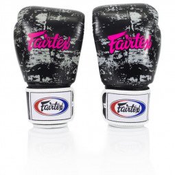 Gants de boxe d'entraînement Fairtex Dark Cloud 100% cuir