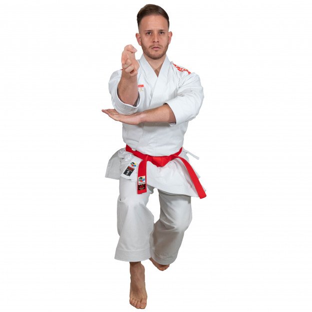 Kimono Karaté Kaiten Saizen Coupe Kata WKF avec logo brodé