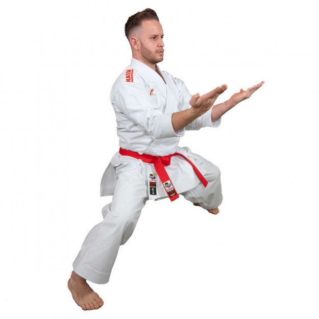 Kimono Karaté Kaiten Saizen Coupe Kata WKF avec logo brodé