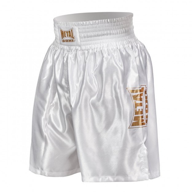 Short Boxe Anglaise Pro Line Blanc/Gold