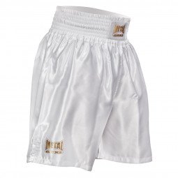 Short Boxe Anglaise Pro Line Blanc/Gold