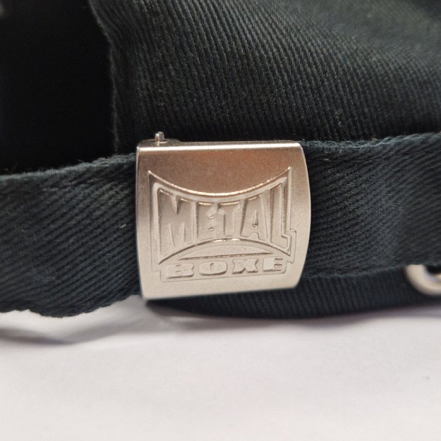 Casquette Metal Boxe Noir