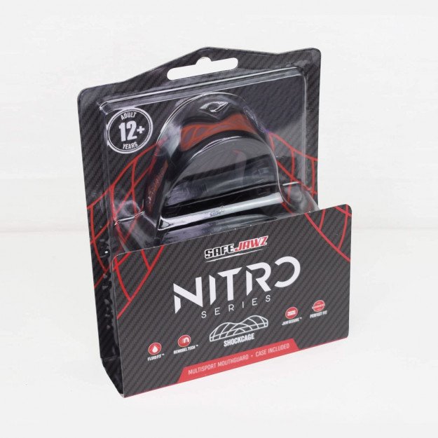 Protège-dents SAFEJAWZ Nitro Black/Red