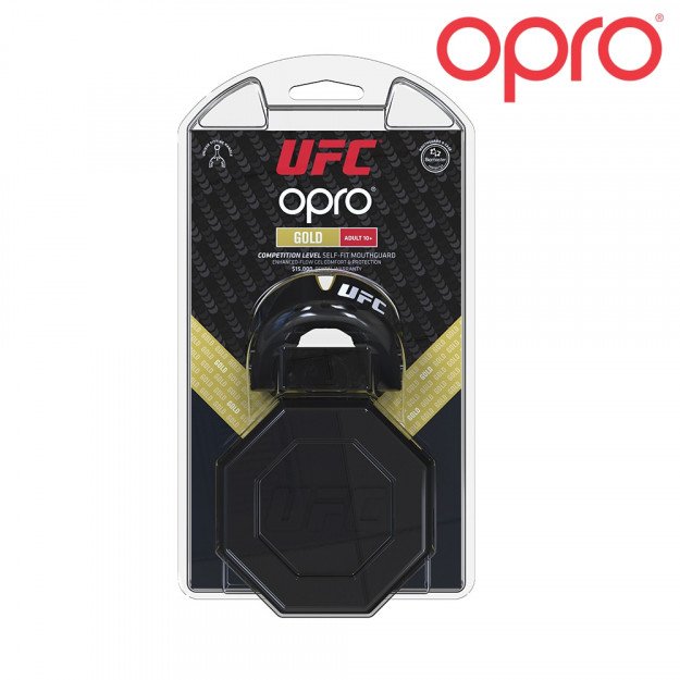 Protège-dents UFC Opro Black Metal Gold