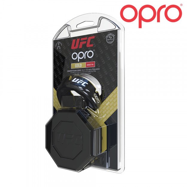 Protège-dents UFC Opro Black Metal Gold
