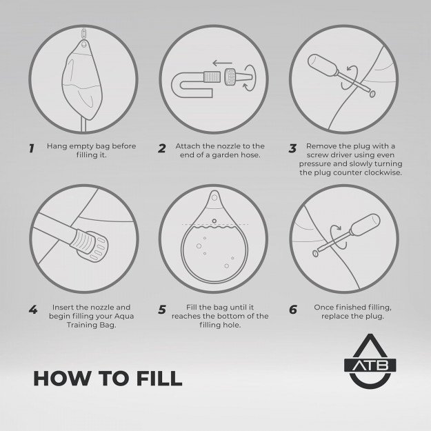 Sac de Frappe Aquabag Heavy Punching 55 kg