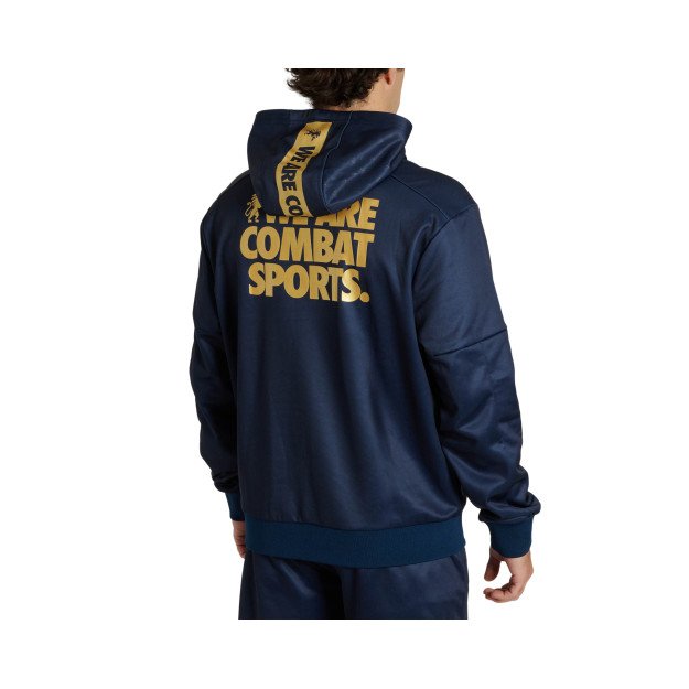 Sweatshirt zippé à capuche Leone DNA Navy