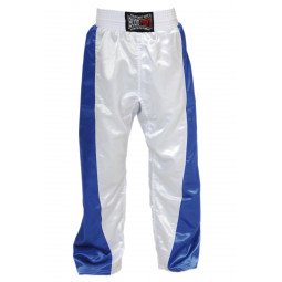 Pantalon Full Contact Bleu/Blanc