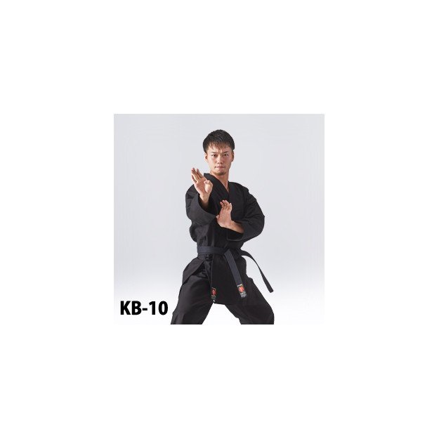 Kimono Karaté Shureido KB-10 Noir coupe classique