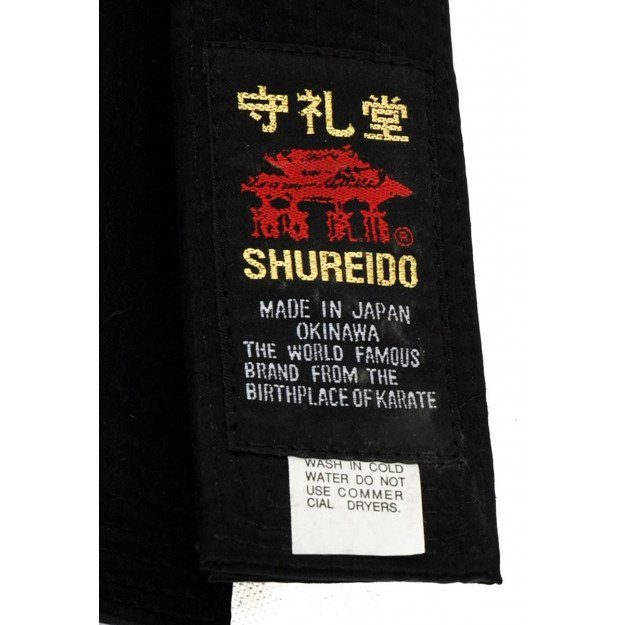 Ceinture Karaté Shureido Shito Ryu Satin