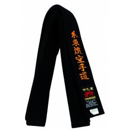 Ceinture Karaté Shureido Shito Ryu Satin