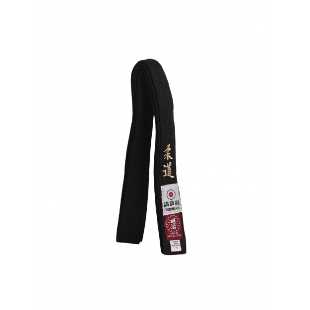 Ceinture Judo Noire Importation Japon Brodée Judo
