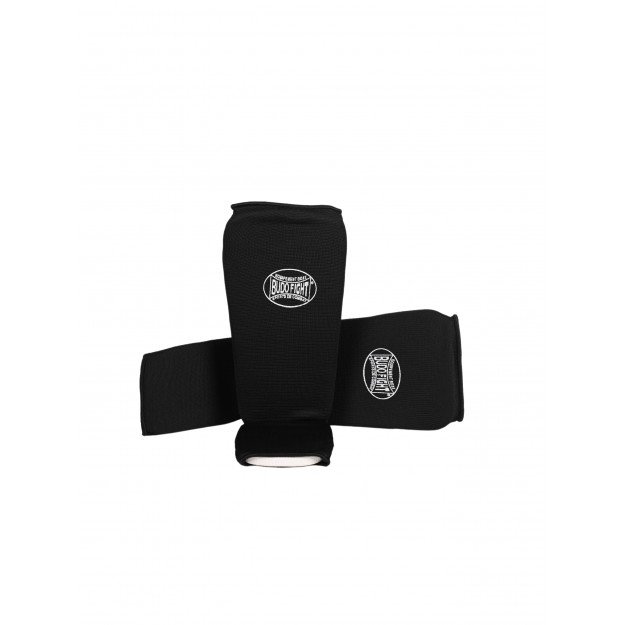 Protège Tibias et Pieds Coton Souple Noir