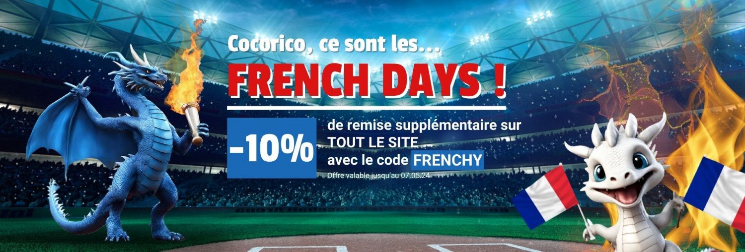 French days : -10% supplémentaires code FRENCHY