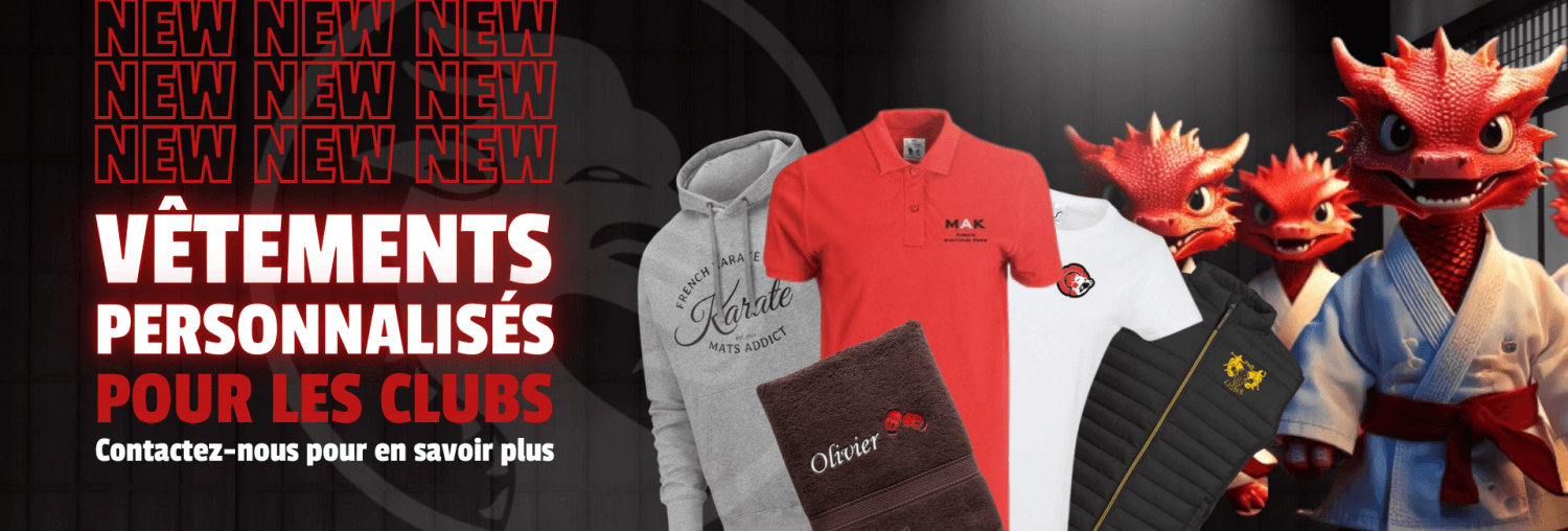 Vêtements personnalisés clubs