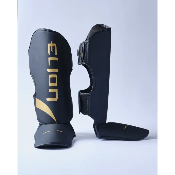 Protège-tibias et pieds Elion Extravagant Noir/Or