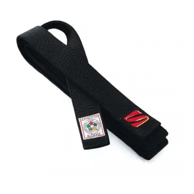 Ceinture de Judo Noir KuSakura IJF - 2