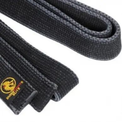 Ceinture de Karaté Noire Elite Vintage - 4