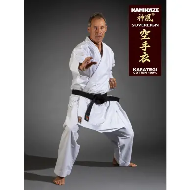 Kimono de Karaté Kamikaze Sovereign coupe Classique