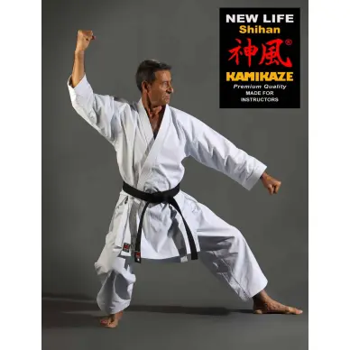 Kimono de Karaté Kamikaze New Life Shihan coupe kata