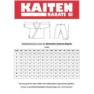 Kimono de Karaté Kaiten America coupe Kata - 8