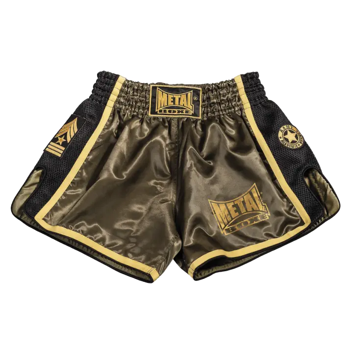 Short de Boxe Thaï Military Metal Boxe