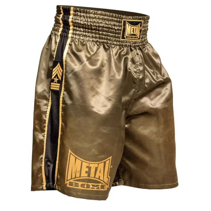Short de Boxe Anglaise Military Metal Boxe