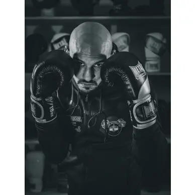 Gants de Boxe Omega 100% Cuir - 19