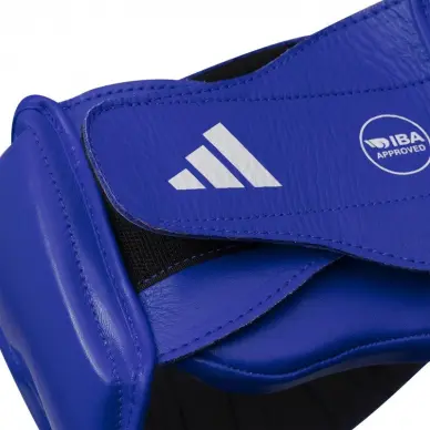 Casque de Boxe Compétition Amateur IBA Adidas 100% cuir - 11