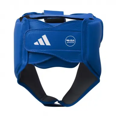 Casque de Boxe Compétition Amateur IBA Adidas 100% cuir - 8