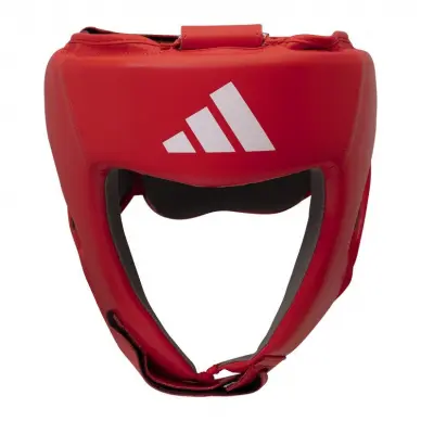 Casque de Boxe Compétition Amateur IBA Adidas 100% cuir - 2