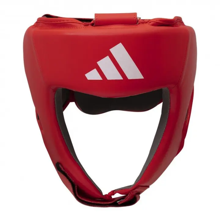 Casque de Boxe Compétition Amateur IBA Adidas 100% cuir
