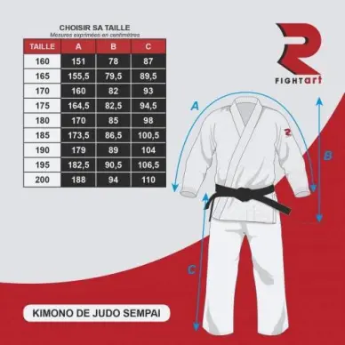 Kimono de Judo Compétition FightArt Sempai - Fin de Serie - 15