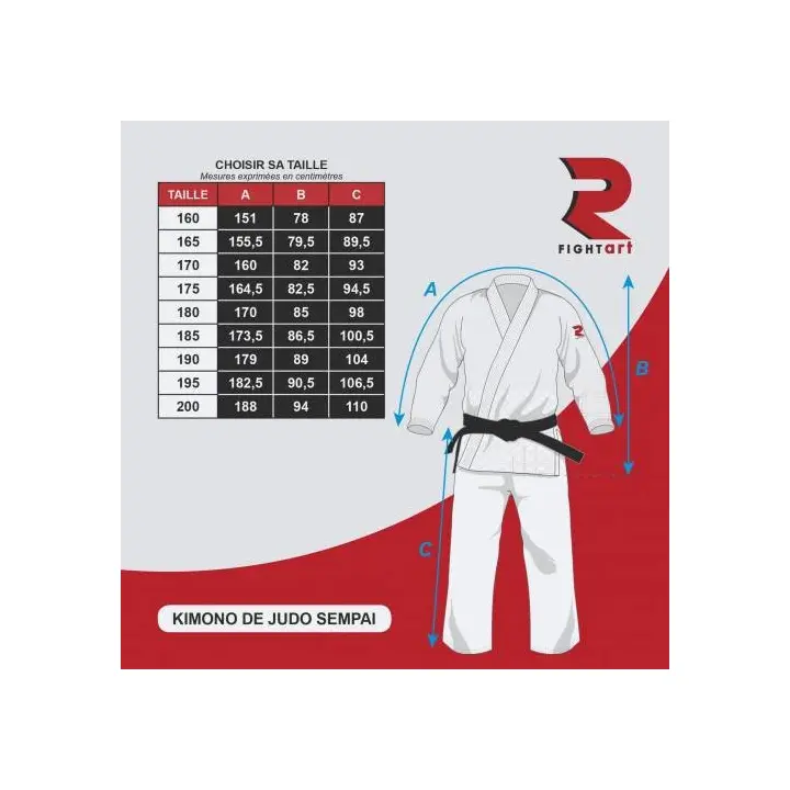 Kimono de Judo Compétition FightArt Sempai - Fin de Serie