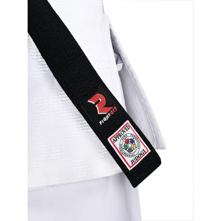 Ceinture de Judo Noire IJF FightArt