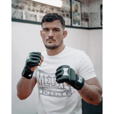 Gants combat libre Pro Metal Boxe Blacklight - 9