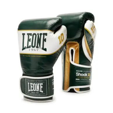 Gants de Boxe Leone Shock X Vert
