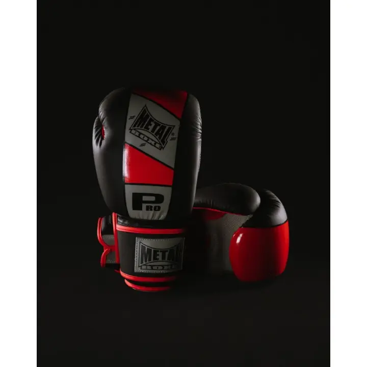 Gants de Boxe Compétition Velcro Metal Boxe