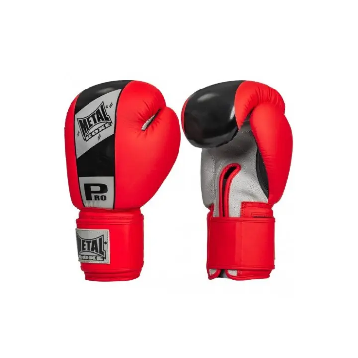 Gants de Boxe Compétition Velcro Metal Boxe