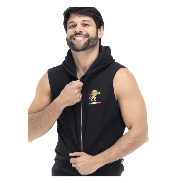 Veste à Capuche Sans Manche Leone Gold