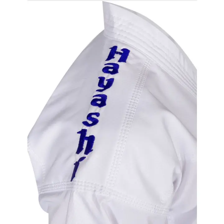 Kimono Karate Hayashi Kumite Premium avec logo brodé