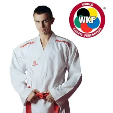 Kimono Karate Hayashi Kumite Premium avec logo brodé - 9