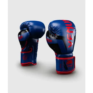 Gants de Boxe Venum Elite - Bleu Fonçé/Rouge - 2