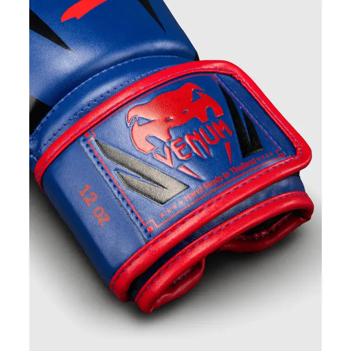 Gants de Boxe Venum Elite - Bleu Fonçé/Rouge