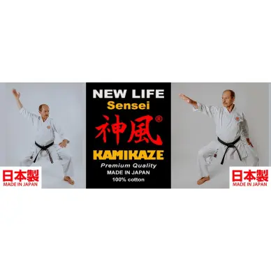 Kimono de Karate Kamikaze New Life Sensei coupe kata made in Japan - 5