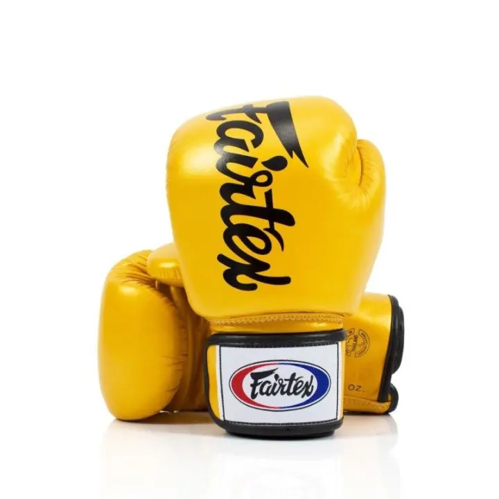 Gants de boxe d'entraînement Fairtex Deluxe 100% cuir