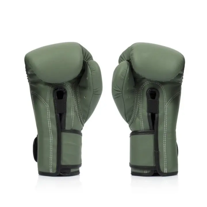Gants de boxe d'entraînement Fairtex F-Day vert 100% cuir