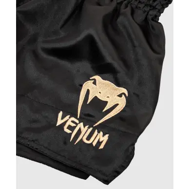 Short de Boxe Thaï Venum Classic Noir/Or - 4